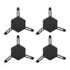 4Pcs Hexagonal Coaster Stylish Adjustable Multipurpose Hexagonal Coasters for Drinks