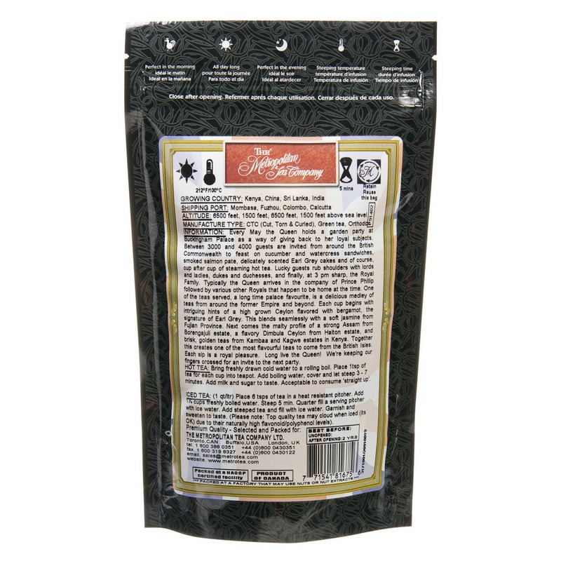 Metropolitan Tea Discovery Loose Tea Pack, Buckingham Palace English Favorite,