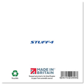 Football Birthday Card for Brighton Fans - Biggest Fan - Fun Happy Birthday Card for Son Dad Brother Uncle Colleague Friend Cousin, 145mm x 145mm Footy Footie Bday Greeting Cards