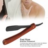 Old Fashioned Folding Barber Straight Edge Razor Rosewood Men's Shaving