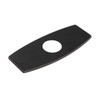 Wovier Faucet Plate,Oil Rubbed Bronze Sink Hole Cover Plate,6" Escutcheon