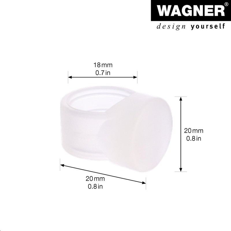 WAGNER Door Handle / Window Buffer Ring Set of 4