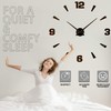 Niceguy Solutions DIY Wall Clock - Frameless 3D-Style Analog Timekeeper