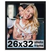 26x32 Frame Black Picture Frame - Complete Modern Photo Frame