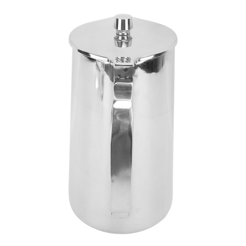 Stainless Steel Teapot 2L Water Pitcher with Ergonomic Handle Juice