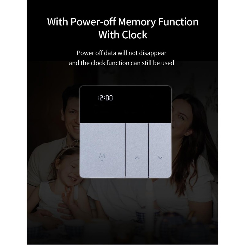 RKHK i8 Intelligent Electric Thermostat - WiFi Wireless LAN Indoor