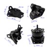 Front Rear Engine Motor Transmission Mount Set 4pcs Compatible with