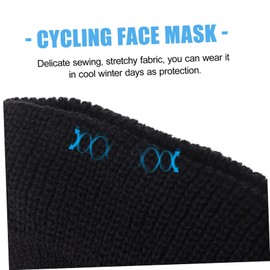 Beavorty 1Pc Versatile Wind Face Mask Comfortable Face Guard for Outdoor Sports Durable One Design High Strength Material for Cold and Wind Fits