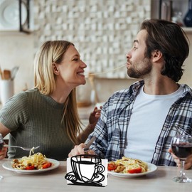 Napkin Holder Metal Napkin Stand Table Napkin Holder Napkin Holder Coffee Napkin Dispenser for Kitchen Restaurant Table Home