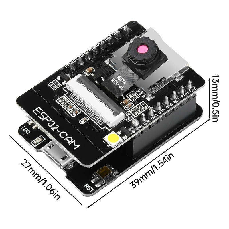 diymore ESP32 Micro USB ESP32 CAM Development Board, CH340 WLAN/Bluetooth