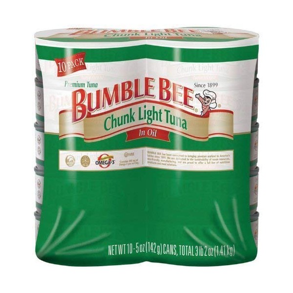 Bumble Bee Chunk Light Tuna In Oil - 10/5 Oz by Bumble Bee [Foods]