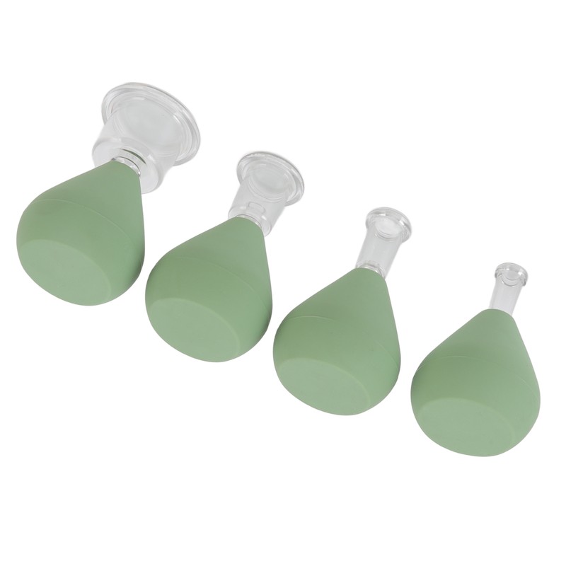 4Pcs Facial Cupping Therapy Set Help Sleep Tighten Skin Reduce