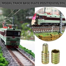 Create idea 16 Pairs Model Railway Train Rail Baseboard Alignment Dowels Dowel Pins Carbon Steel Alignment Pins Suitable for Ø 8 mm Hole