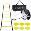 Juvale Agility Ladder Set - 20 ft Adjustable Ladder -