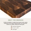 The Boardsmith Walnut Sidekick End Grain Cutting Board - Walnut