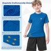 MEETWEE Boy Long/Short Sleeve Rash Vest Guard Kids Swimming Top