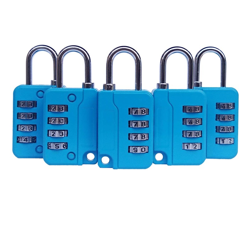 ZPLIUST - 4 Digit Combinations Padlock The Safe Cipher Lock,