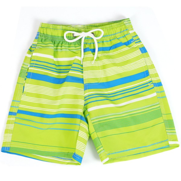 ZERULETS Boys' Swimming Trunks, Quick-Drying Swimming Shorts, Lightweight Children's Swimming