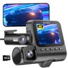 GEARit 3-Channel Dash Cam - 4K Front and Rear Dash