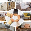 32PCS Round & Square Chair Leg Floor Protectors - Furniture