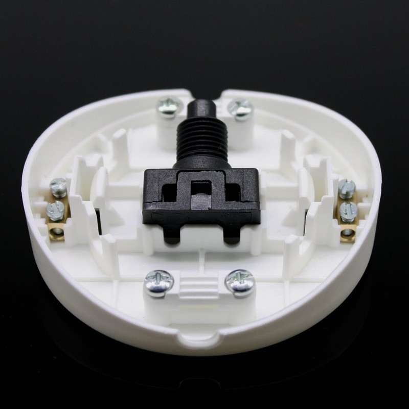 Foot Pedal Switch Gold 65x30 250 V/2 A Round Cable