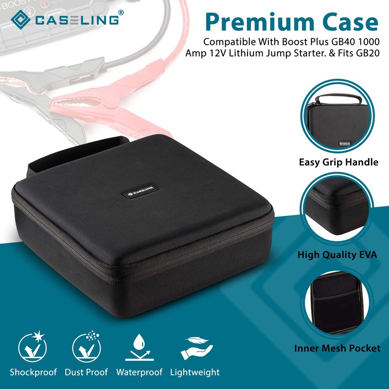 caseling Eva Protection Hard Case with Divider - For Boost