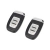 HIWOWSPORT 9pcs Car Keyless Entry Engine Start Alarm System Push