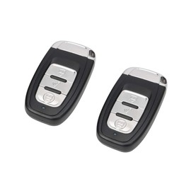HIWOWSPORT 9pcs Car Keyless Entry Engine Start Alarm System Push Button Remote Starter Stop