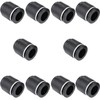 Jienk 10PCS 3/8 Inch Tube OD Pneumatic Cap Plug Fitting,