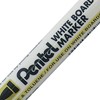 Pentel 4,2 mm Whiteboard Marker, mit Rundspitze, Schwarz, 12 Stifte)