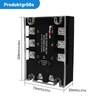 120A SSR Three Phase Solid State Relay, DC to AC
