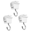 Aiwode Hanging Hook for Duct Rail with Fall Prevention Lock,
