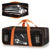 TWAKAP Grill Tool Storage Bag for Outdoor Barbecue, 24 in,