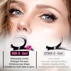 AJEAJE No Glue Needed Self Adhesive Eyelashes Clusters 3D Lash