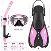 EMSINA Dry Snorkel Set,Panoramic Wide View,Anti-Fog Scuba Diving Mask,Professional Snorkeling
