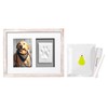 Pearhead Pawprint Keepsake Picture Frame and Clay Impression Kit, Pet