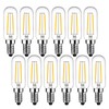 SHUWDKAR E14 Light Bulb 2700K Warm White 25 Watt Equivalent,