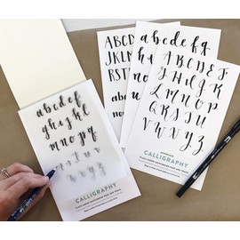 Brush Lettering Kit - DIY Brush Lettering Starter Set by Wildflower Art Studio