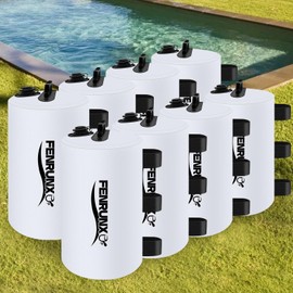 Canopy Water Weight Bag,176 LBS Gazebo Tent Water Weights Set of 8 Leg Weights for Carport, Pop Up Canopy,Tent,Gazebo（White）