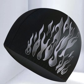 Mirrwin Swimming Cap, Ear Protection, Swimming Cap, Unisex Swimming Cap, Pack of 3, Waterproof Swimming Cap, Soft and Comfortable Swimming Cap, Nylon Swimming Cap for Men for Hearing Protection, Head