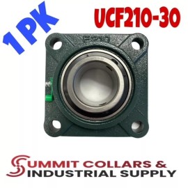 SUMMIT COLLARS UCF210-30, 1-7/8" ID Four Bolt Flange Bearing Set Screws F4B-SC-114