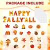 Estune 72 Pcs Happy Fall Cutouts Fall Classroom Bulletin Board
