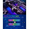 GLL RGBIC Car Interior Lighting, Ambient Lighting, Improved Dual Line