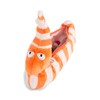 Nici Forest Friends Worm Erwin Worm 41918 Pencil Case, White/Orange