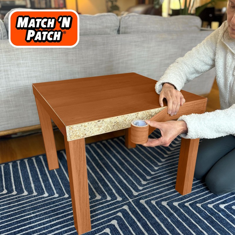 MATCH 'N PATCH Realistic Wood Grain Repair Tape - Durable