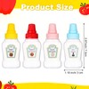 Gjinxi 23ml Mini Ketchup Bottles, 4PCs Small Sauce Squeeze Bottle