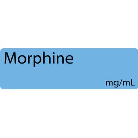 Mermed Syringe Labels - Box of 800 Latex-Free Medical-Labels (40mm x 12mm, 1" core) from Australia