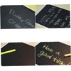 Operitacx Board Wall Sticker 4pcs Chalkboard Sticker Sheets 20x30cm A4