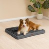 EHEYCIGA Waterproof Dog Bed Orthopedic 30"x20", Memory Foam Pet Bed