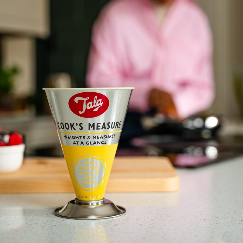 Tala Yellow 1950'S Retro Cook Measure, Alternative and Easy Way